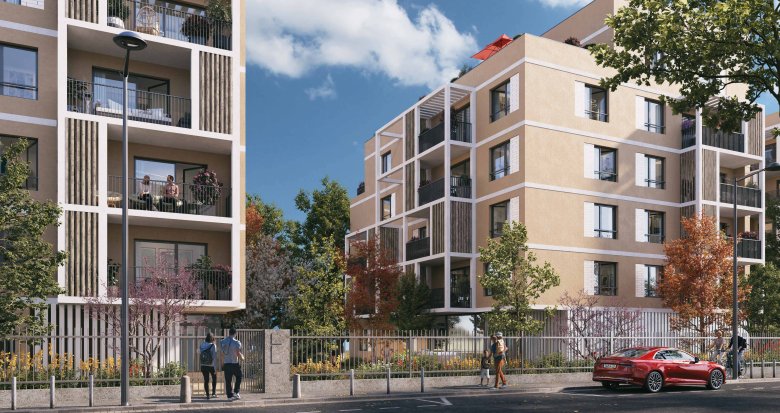 Achat / Vente programme immobilier neuf Lyon 08 à deux pas du tramway T6 et métro D (69008) - Réf. 8159