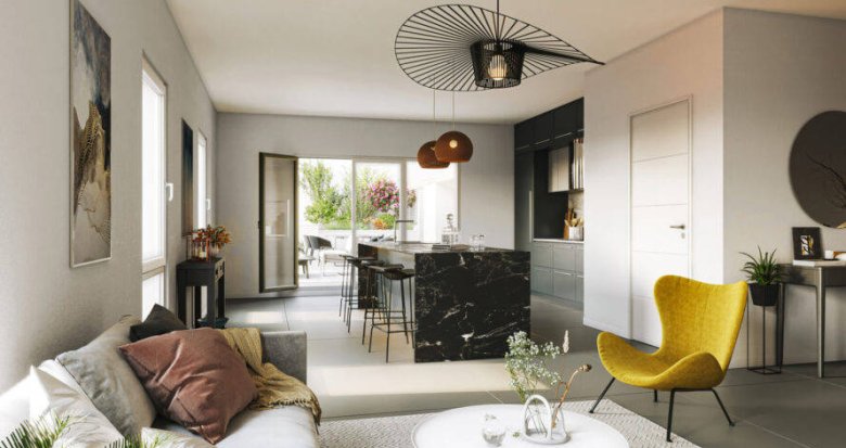 Achat / Vente programme immobilier neuf Lyon 09 à 2 min à pied du pôle d'activité Vaise-Industrie (69009) - Réf. 7294