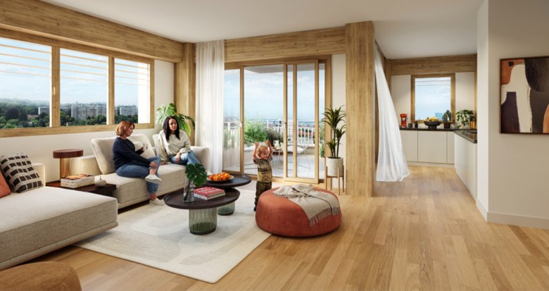 Achat / Vente programme immobilier neuf Lyon 2e secteur Confluence à deux pas des arrêts tram T1 et T2 (69002) - Réf. 13514