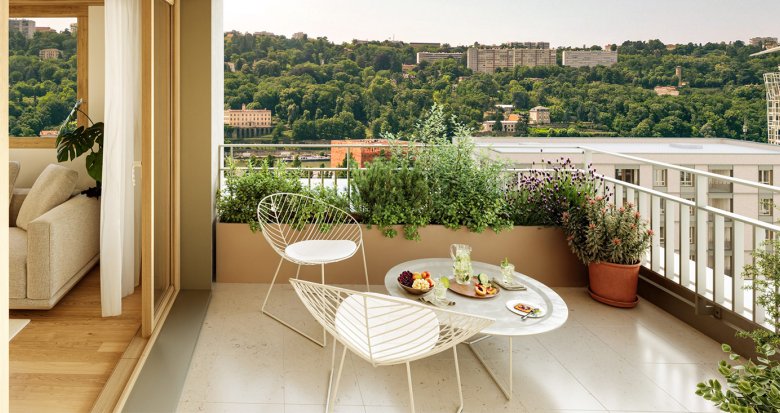 Achat / Vente programme immobilier neuf Lyon 2e secteur Confluence à deux pas des arrêts tram T1 et T2 (69002) - Réf. 13514