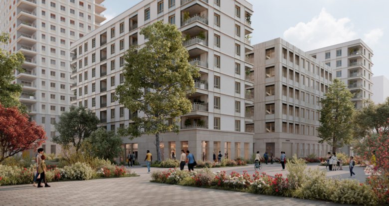 Achat / Vente programme immobilier neuf Lyon 2e secteur Confluence à deux pas des arrêts tram T1 et T2 (69002) - Réf. 13514