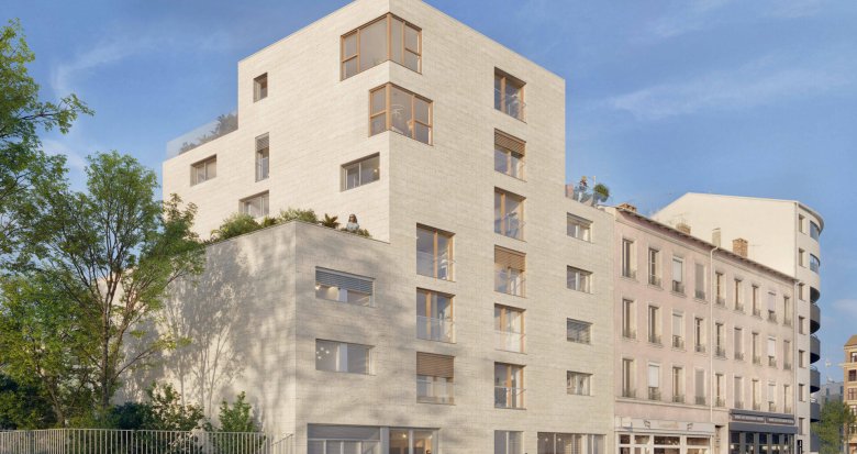 Achat / Vente programme immobilier neuf Lyon 3 quartier Lacassagne au pied du tramway T3 (69003) - Réf. 7357