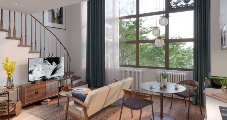 Achat / Vente programme immobilier neuf Lyon 5 réhabilitation à quelques minutes à pied de St Just (69005) - Réf. 8142