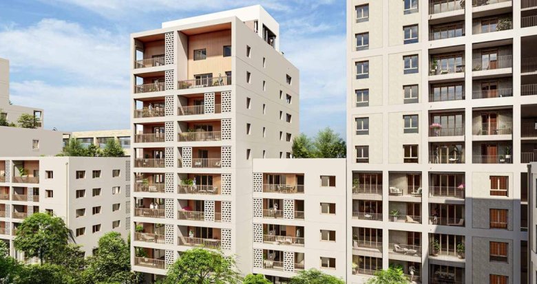 Achat / Vente programme immobilier neuf Lyon 7 à 300m du métro B Jean Jaurès (69007) - Réf. 8085