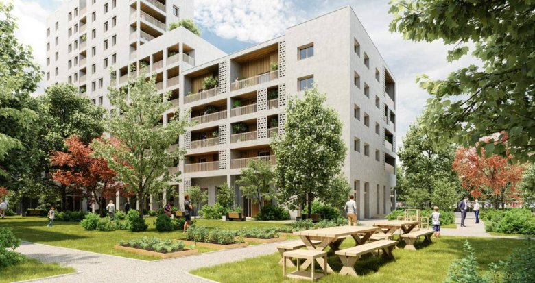 Achat / Vente programme immobilier neuf Lyon 7 à deux pas du métro Place Jean Jaurès (69007) - Réf. 6899