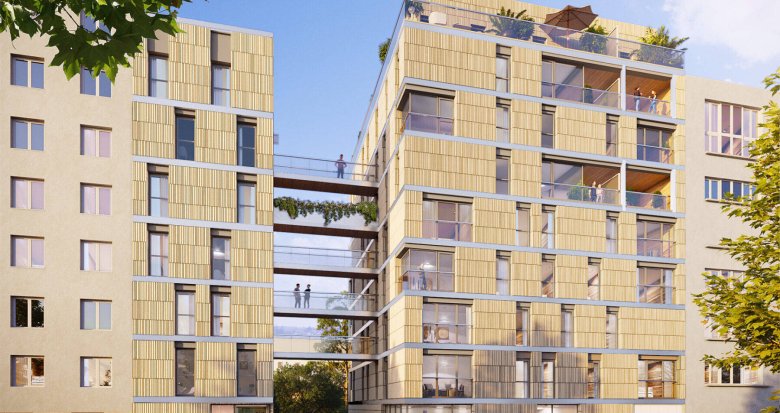 Achat / Vente programme immobilier neuf Lyon 7 proche métro B Place Jean Jaurès (69007) - Réf. 7856