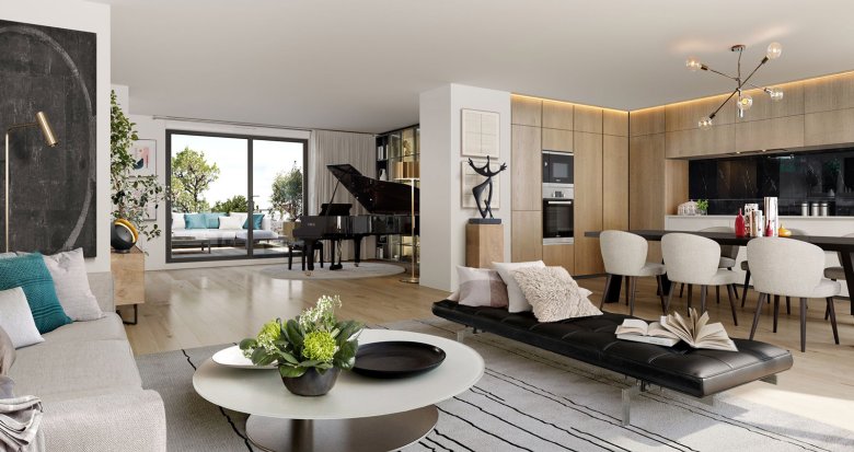 Achat / Vente programme immobilier neuf Lyon 8ème à 300 mètres du métro D (69008) - Réf. 13109