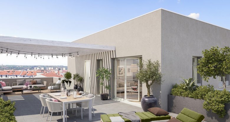 Achat / Vente programme immobilier neuf Lyon quartier Montchat à 4 minutes du métro D (69003) - Réf. 7145
