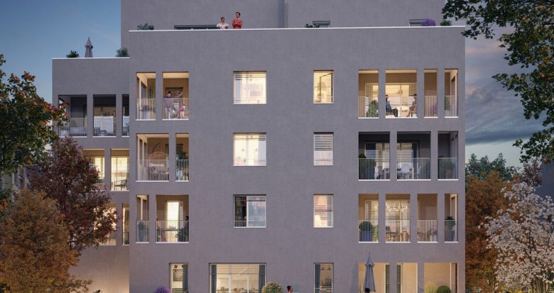 Achat / Vente programme immobilier neuf Lyon quartier Montchat à 4 minutes du métro D (69003) - Réf. 7145