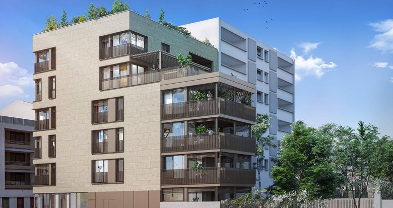 Achat / Vente programme immobilier neuf Lyon quartier Montchat proche commodités (69003) - Réf. 7024