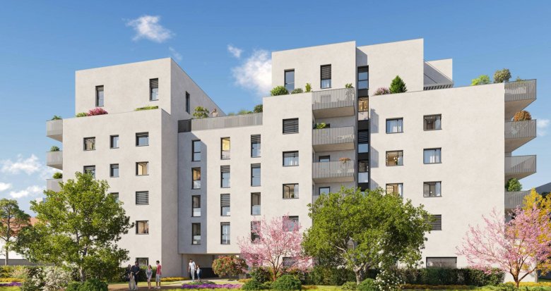 Achat / Vente programme immobilier neuf Lyon quartier Moulin à Vent proche T6 (69008) - Réf. 7157