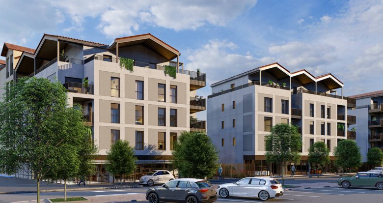 Achat / Vente programme immobilier neuf Meyzieu centre-ville proche tramway T3 (69330) - Réf. 7047