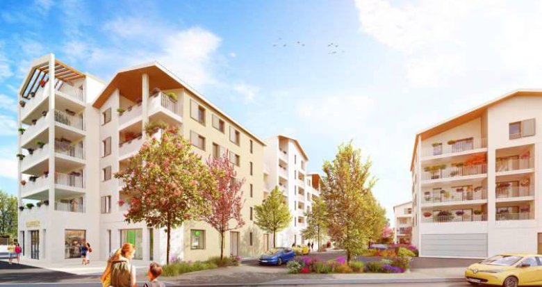 Achat / Vente programme immobilier neuf Meyzieu quartier des Plantées proche centre (69330) - Réf. 12397