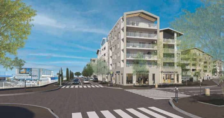 Achat / Vente programme immobilier neuf Meyzieu quartier des Plantées proche centre (69330) - Réf. 12397