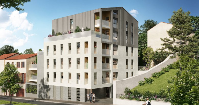 Achat / Vente programme immobilier neuf Oullins à 500 m du métro B (69600) - Réf. 7923