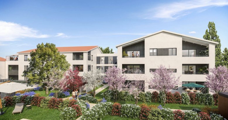 Achat / Vente programme immobilier neuf Pusignan cœur de ville proche commerces (69330) - Réf. 11951