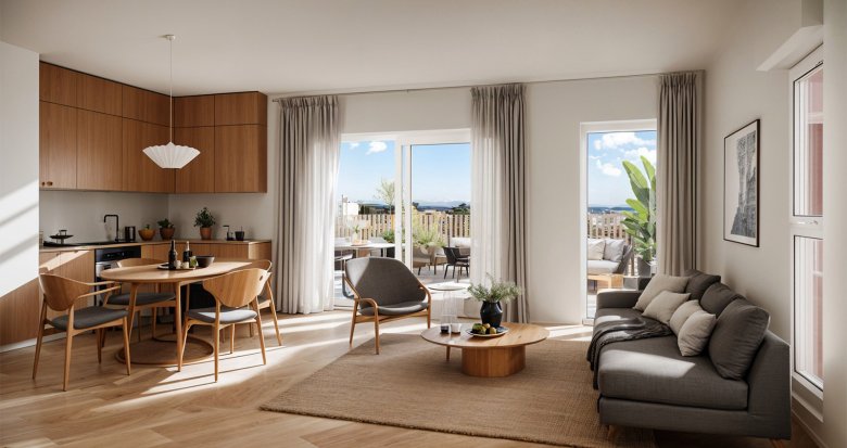 Achat / Vente programme immobilier neuf Rillieux-la-Pape à 25 minutes du centre de Lyon (69140) - Réf. 13185