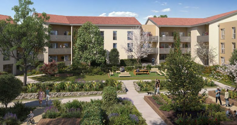 Achat / Vente programme immobilier neuf Rillieux-la-Pape centre à 2 km de la gare de Sathonay-Rillieux (69140) - Réf. 13805