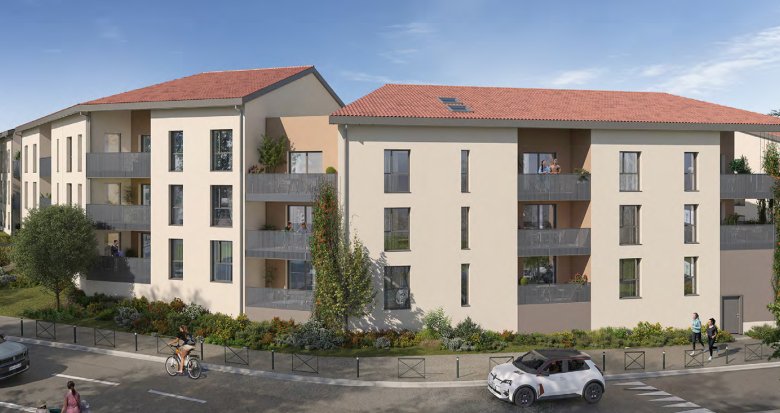 Achat / Vente programme immobilier neuf Rillieux-la-Pape centre à 2 km de la gare de Sathonay-Rillieux (69140) - Réf. 13805