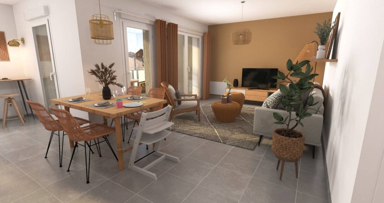 Achat / Vente programme immobilier neuf Rillieux-la-pape quartier Crépieux (69140) - Réf. 6878