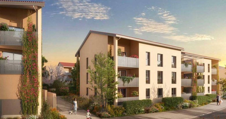 Achat / Vente programme immobilier neuf Rillieux-la-Pape quartier pavillonnaire proche coeur de bourg (69140) - Réf. 7178