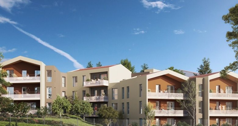 Achat / Vente programme immobilier neuf Rillieux-la-Pape quartier Semailles proche commodités (69140) - Réf. 8305