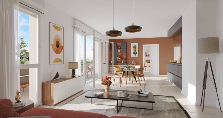 Achat / Vente programme immobilier neuf Sain-Bel à 500 mètres de la gare (69210) - Réf. 12454