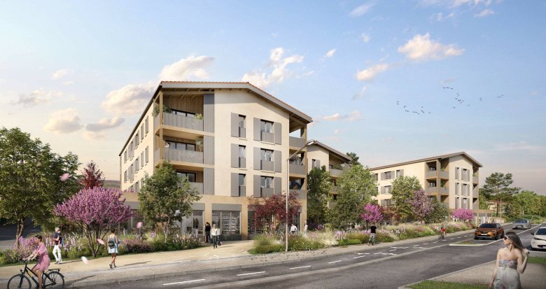 Achat / Vente programme immobilier neuf Sain-Bel à 500 mètres de la gare (69210) - Réf. 12454