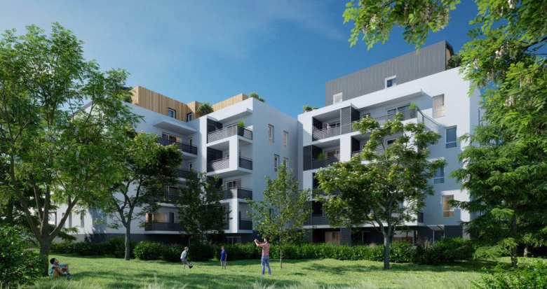 Achat / Vente programme immobilier neuf Saint-Priest au pied du tramway (69800) - Réf. 7021