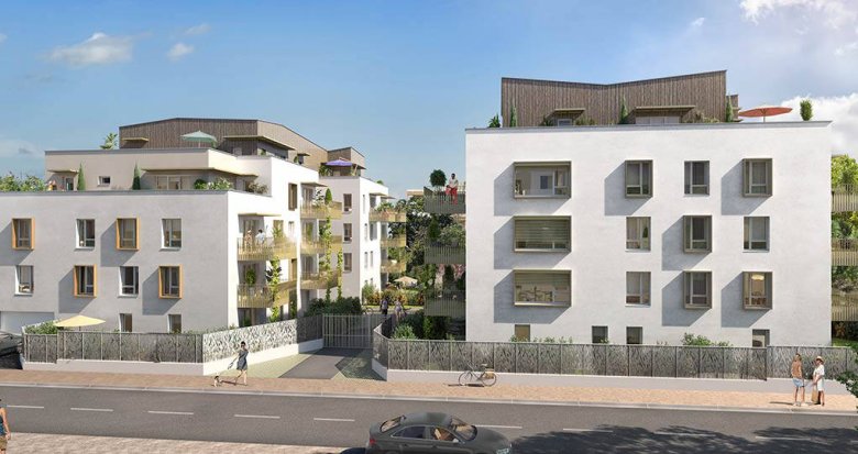 Achat / Vente programme immobilier neuf Saint-Priest en plein centre-ville (69800) - Réf. 7153