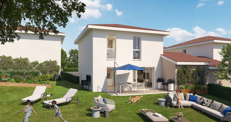 Achat / Vente programme immobilier neuf Savigny à 7 min de la gare (69210) - Réf. 13195