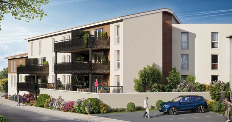 Achat / Vente programme immobilier neuf Simandres proche centre-ville (69360) - Réf. 7328