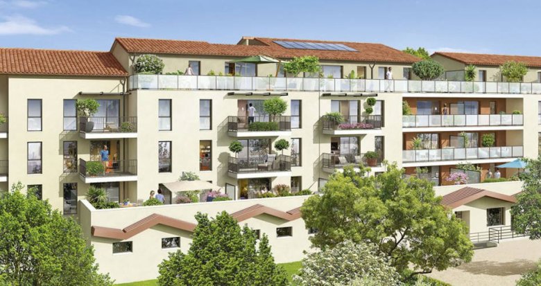 Achat / Vente programme immobilier neuf Tassin-la-Demi-Lune à 20 min de Vieux Lyon en transports (69160) - Réf. 11357
