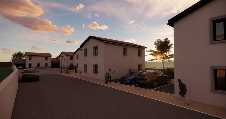 Achat / Vente programme immobilier neuf Ternay maisons neuves à 1km du centre (69360) - Réf. 12438