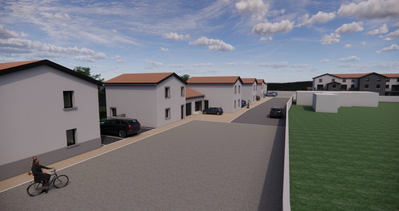 Achat / Vente programme immobilier neuf Ternay maisons neuves à 1km du centre (69360) - Réf. 12438