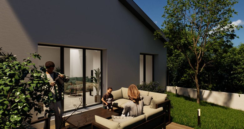 Achat / Vente programme immobilier neuf Ternay maisons neuves à 25min en voiture de Lyon (69360) - Réf. 12440