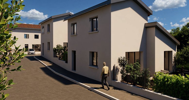 Achat / Vente programme immobilier neuf Ternay maisons neuves à 25min en voiture de Lyon (69360) - Réf. 12440