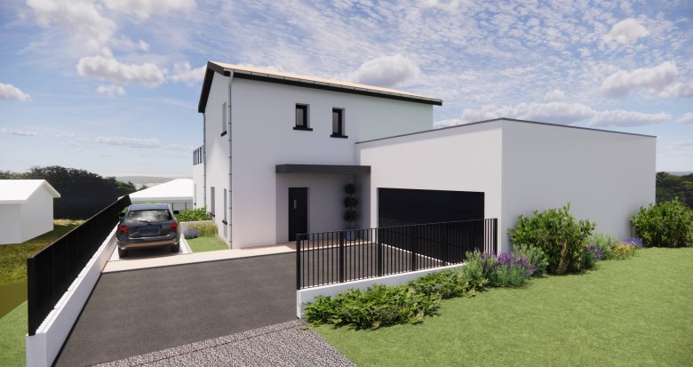 Achat / Vente programme immobilier neuf Ternay maisons neuves à 30 min en voiture de Lyon Part-Dieu (69360) - Réf. 12439