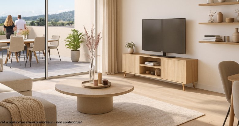 Achat / Vente programme immobilier neuf Toussieu à 200 m de la mairie (69780) - Réf. 13589