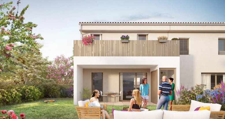 Achat / Vente programme immobilier neuf Vaulx-en-Velin à 1,5 km de Miribel Jonage (69120) - Réf. 9500