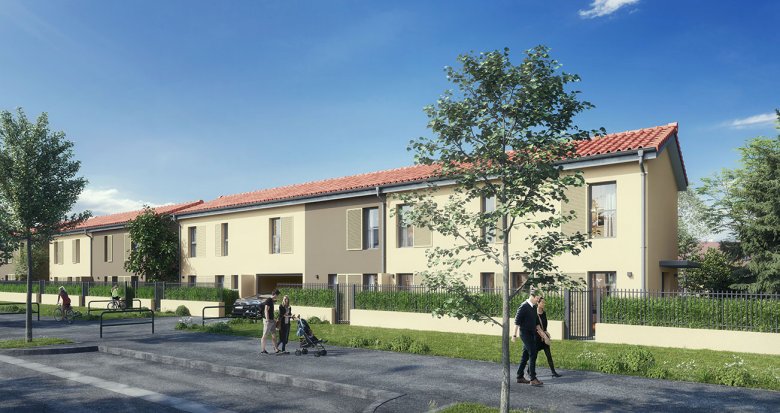 Achat / Vente programme immobilier neuf Vaulx-en-Velin quartier pavillonnaire du Village-Nord (69120) - Réf. 6580