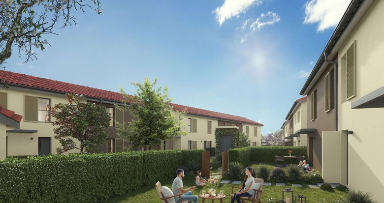 Achat / Vente programme immobilier neuf Vaulx-en-Velin quartier pavillonnaire du Village-Nord (69120) - Réf. 6580