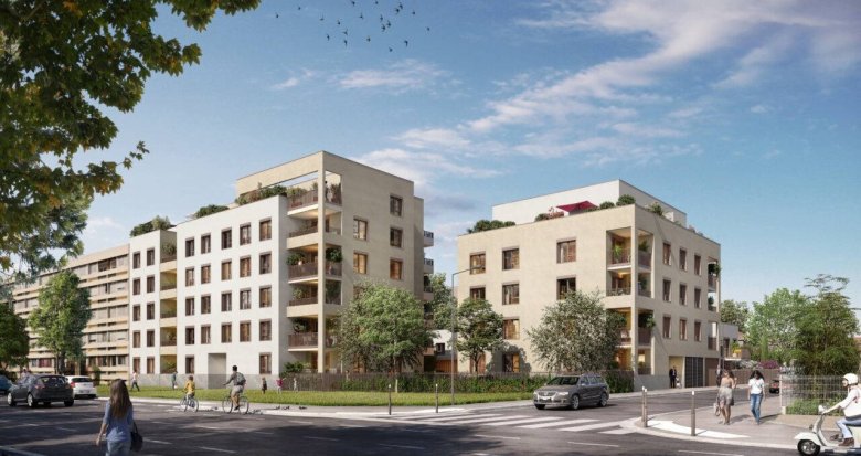 Achat / Vente programme immobilier neuf Vénissieux à 20 min du parc Blandan en bus C12 (69200) - Réf. 11554