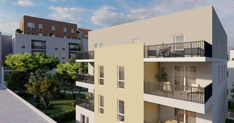 Achat / Vente programme immobilier neuf Vénissieux à 200m du tramway T6 (69200) - Réf. 6870