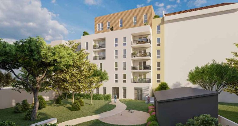 Achat / Vente programme immobilier neuf Vénissieux à 200m du tramway T6 (69200) - Réf. 6870