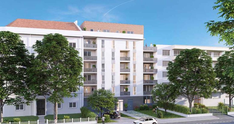 Achat / Vente programme immobilier neuf Vénissieux à 200m du tramway T6 (69200) - Réf. 6870