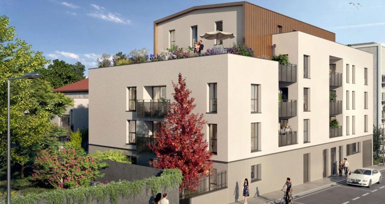 Achat / Vente programme immobilier neuf Vénissieux à environ 500m du métro D (69200) - Réf. 8627