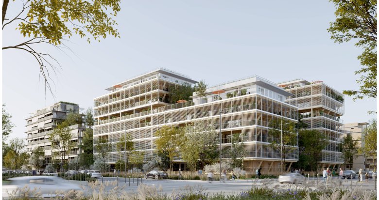 Achat / Vente programme immobilier neuf Vénissieux au coeur de la ZAC Grand Parilly (69200) - Réf. 7881