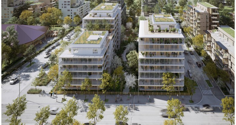 Achat / Vente programme immobilier neuf Vénissieux au coeur de la ZAC Grand Parilly (69200) - Réf. 7881