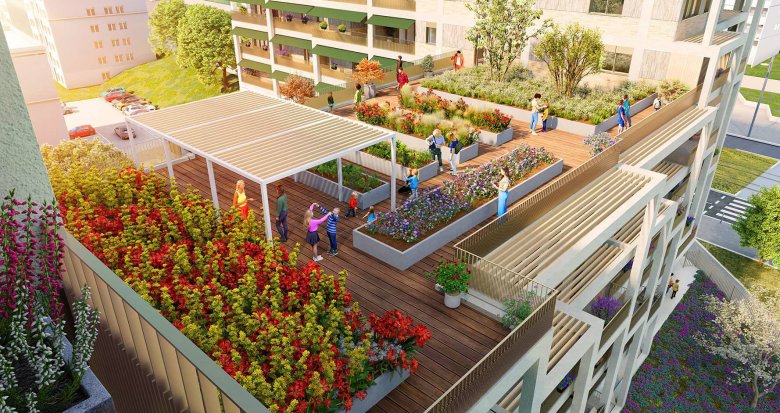 Achat / Vente programme immobilier neuf Vénissieux centre au pied du tramway T4 (69200) - Réf. 12160